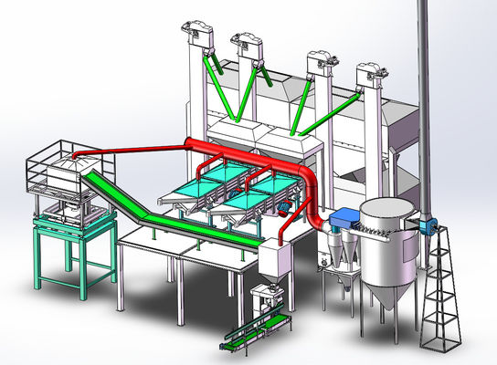 Easy Maintenance Activated Carbon Plant Equipment Offering Voltage 220V 380V Industrial Wastewater and Air Management için uygun
