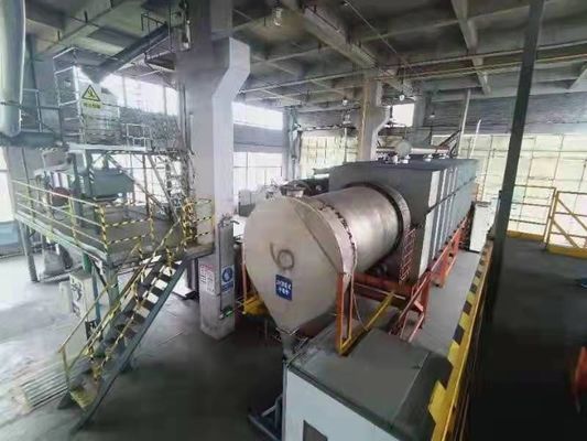 Ahşap Endüstrisi için Su Soğutma Sistemiyle Etkili Sürekli Karbonizasyon Fırını