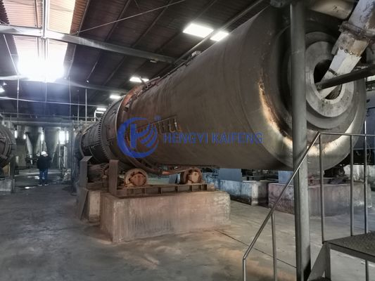Yüksek Hacimli Etkin Karbon Üretimi İçin Endüstriyel Etkin Karbon Döner Fırını