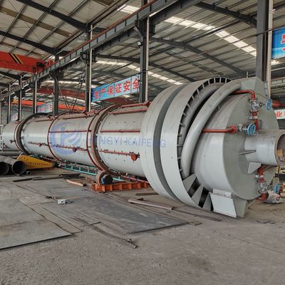 PLC Otomatik Denetimli Karbon Etkinleştirme Fırını Yüksek Sıcaklıklı Buhar Etkinleştirme,900-1100°C