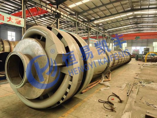 Otomatik Hindistan cevizi kabuğu karbonlaştırma fırını 8-10T/D Kapasite Güvenlik Sistemi PLC Kontrolü ile