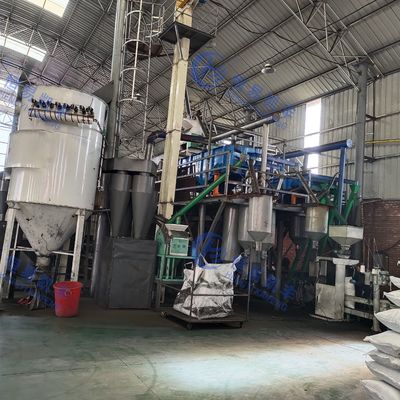 Paket aralığı için özelleştirilebilir beyaz granüler ambalaj cihazı 25KG-3t Beyaz