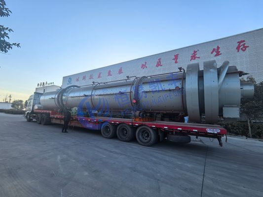 304 Paslanmaz Çelik Aktif Karbon Ekipmanı PLC Otomatik Kontrol Yöntemli Karbon Aktifleşme Fırını